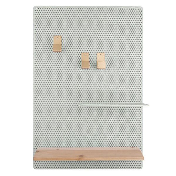 Memobord Metaal / hout | Jade groen/vergrijsd groen | Presenttime